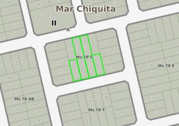 Venta de lotes en la Ciudad de Coronel Vidal